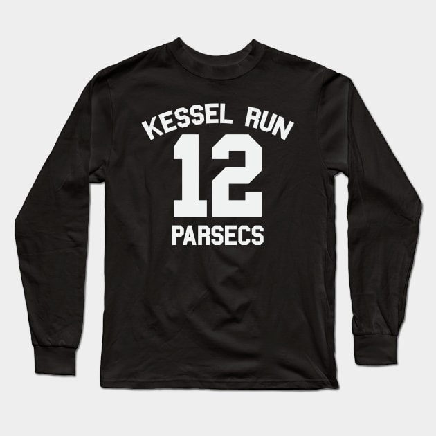 Kessel Run Long Sleeve T-Shirt by MindsparkCreative